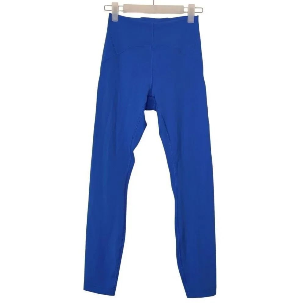 Lululemon Athletica InStill High-Rise 4-Way Stretch Tight Leggings Blue Size 4